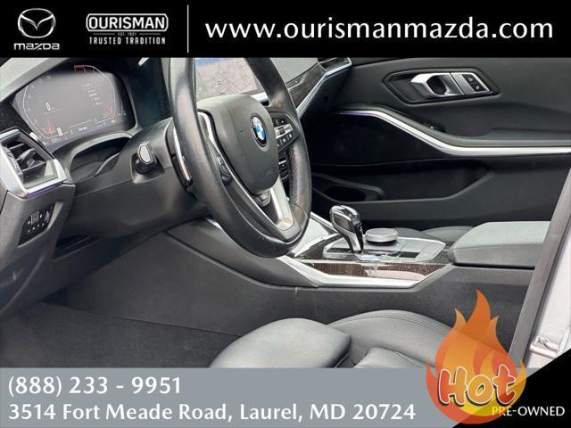 used 2019 BMW 330 car, priced at $21,988