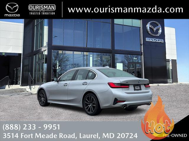 used 2019 BMW 330 car, priced at $21,988