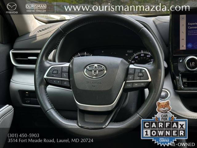 used 2023 Toyota Highlander car, priced at $31,703