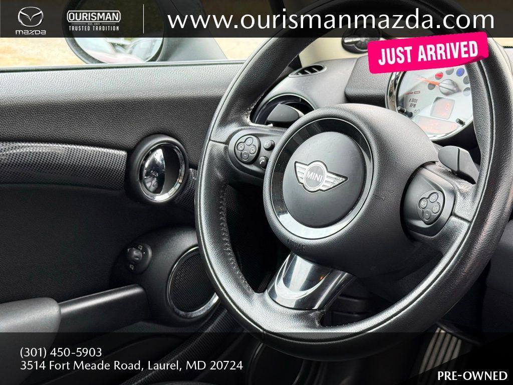 used 2012 MINI Cooper S car, priced at $8,904