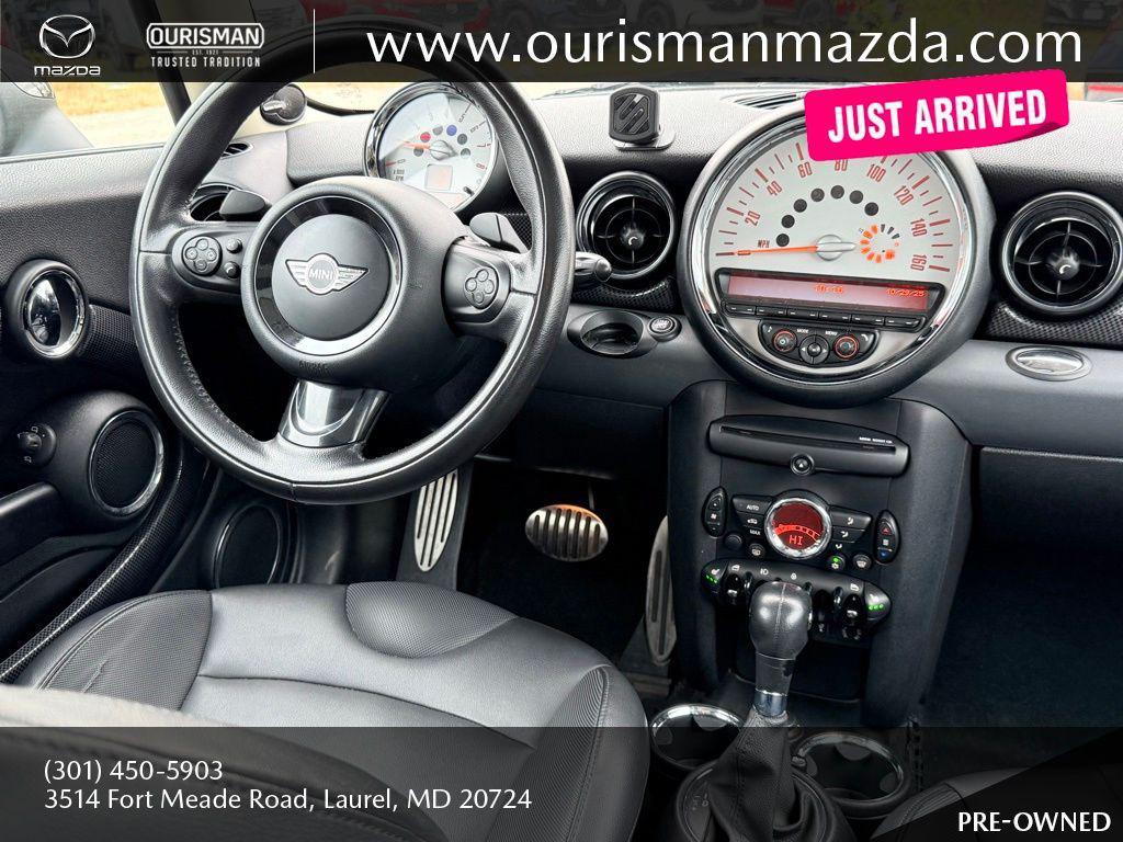 used 2012 MINI Cooper S car, priced at $8,904