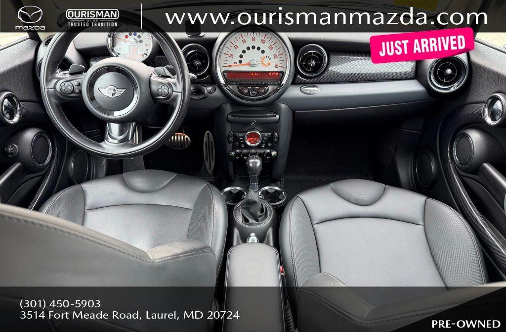 used 2012 MINI Cooper S car, priced at $8,904
