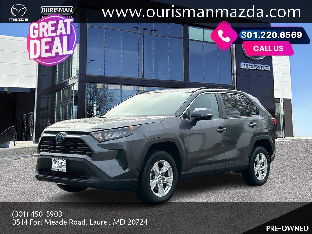 used 2020 Toyota RAV4 Hybrid car, priced at $22,801