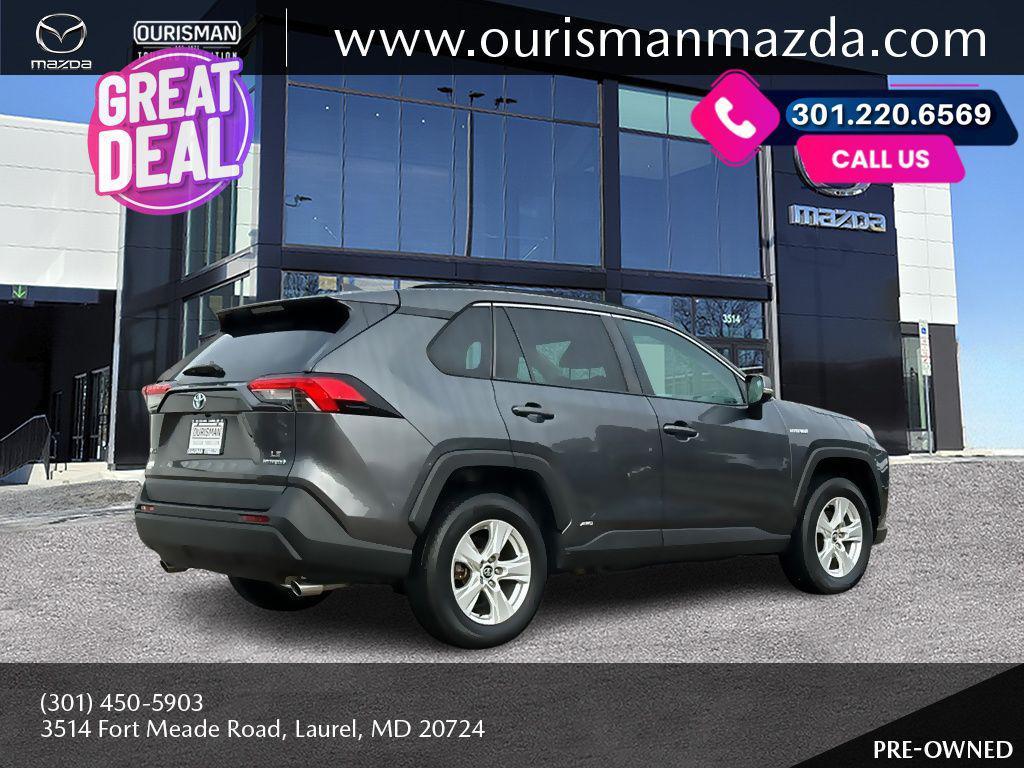 used 2020 Toyota RAV4 Hybrid car, priced at $22,801