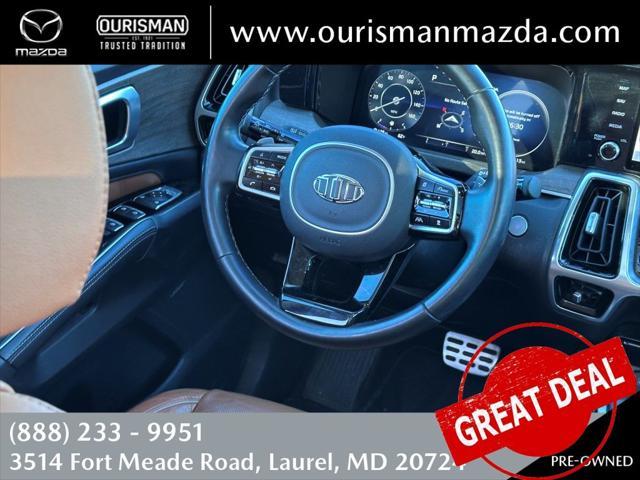 used 2021 Kia Sorento car, priced at $24,848