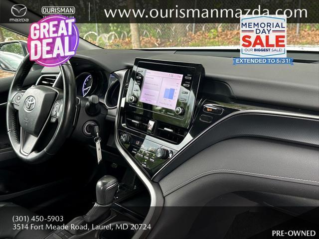 used 2022 Toyota Camry car, priced at $22,755