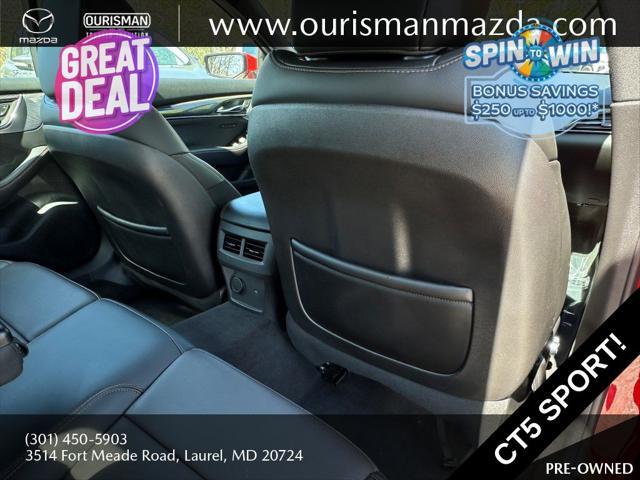 used 2021 Cadillac CT5 car, priced at $31,988