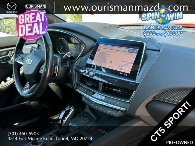 used 2021 Cadillac CT5 car, priced at $31,988