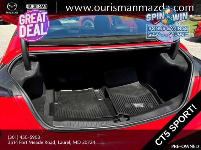 used 2021 Cadillac CT5 car, priced at $31,988
