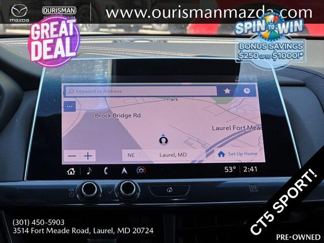 used 2021 Cadillac CT5 car, priced at $31,988