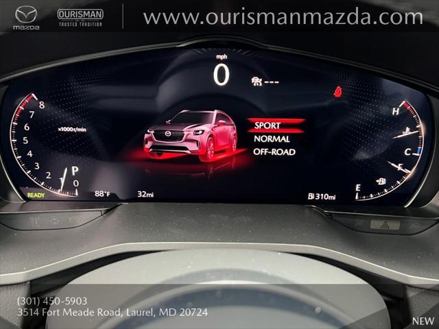 new 2025 Mazda CX-90 car, priced at $55,425