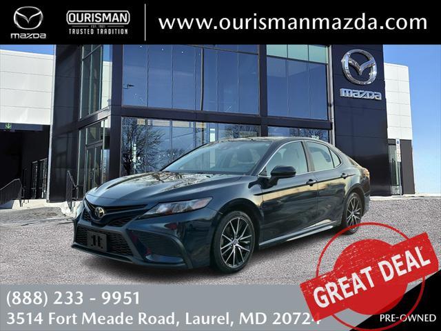 used 2021 Toyota Camry car, priced at $20,755