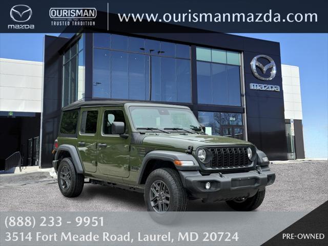 used 2024 Jeep Wrangler car, priced at $41,490