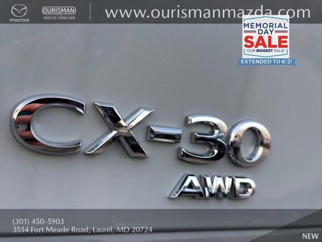 new 2025 Mazda CX-30 car, priced at $28,090
