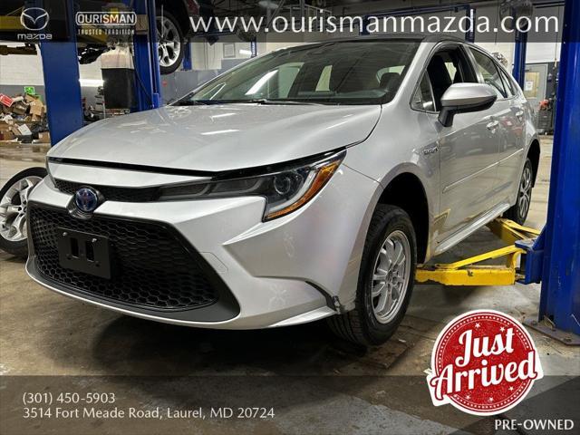 used 2021 Toyota Corolla Hybrid car, priced at $19,588