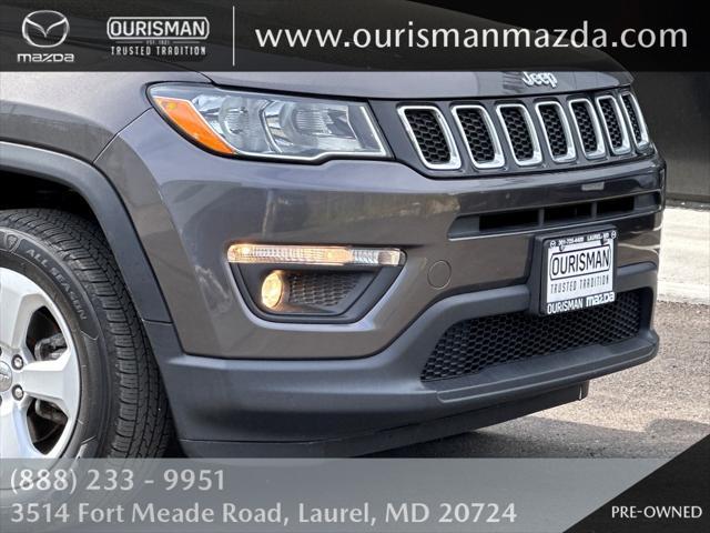used 2018 Jeep Compass car, priced at $15,412