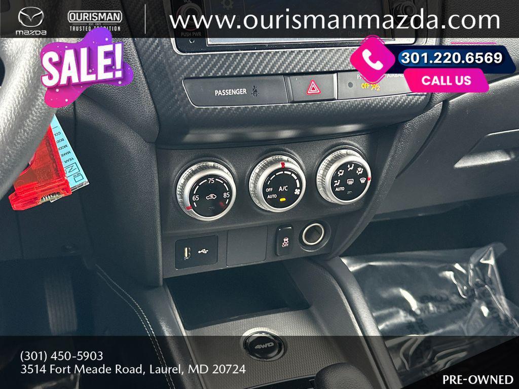 used 2023 Mitsubishi Outlander Sport car, priced at $17,703