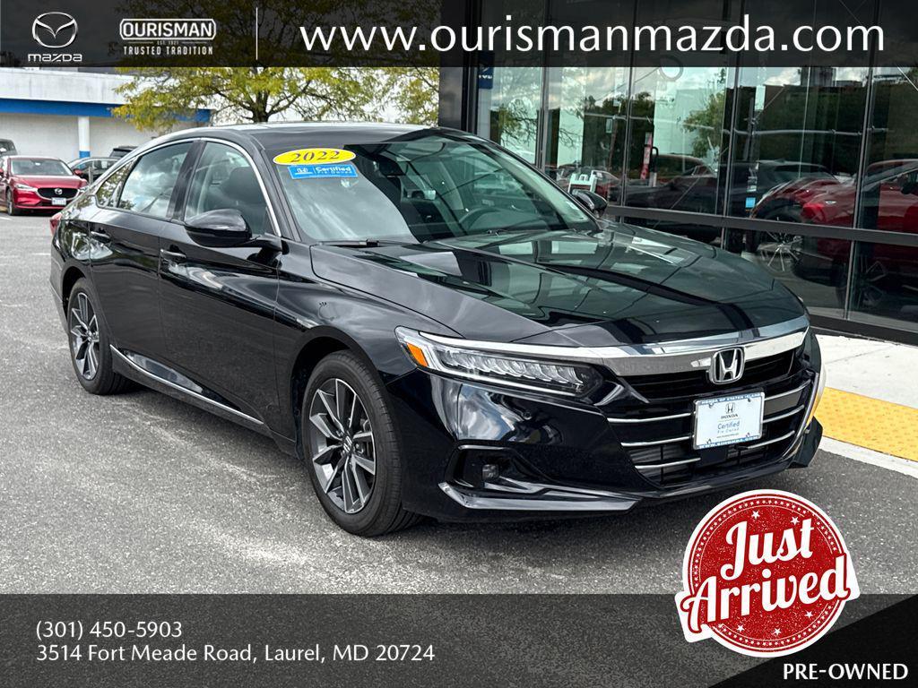 used 2022 Honda Accord car, priced at $27,904