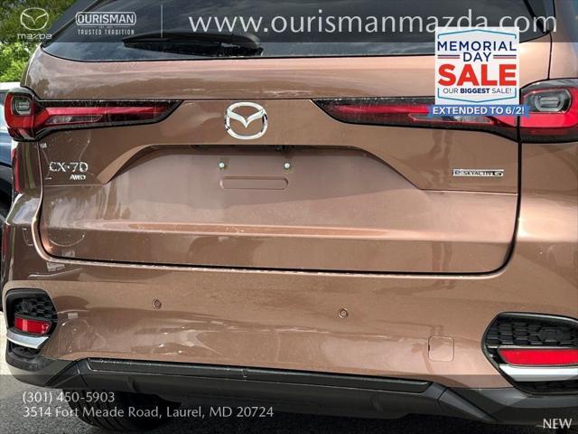 new 2025 Mazda CX-70 car, priced at $45,603