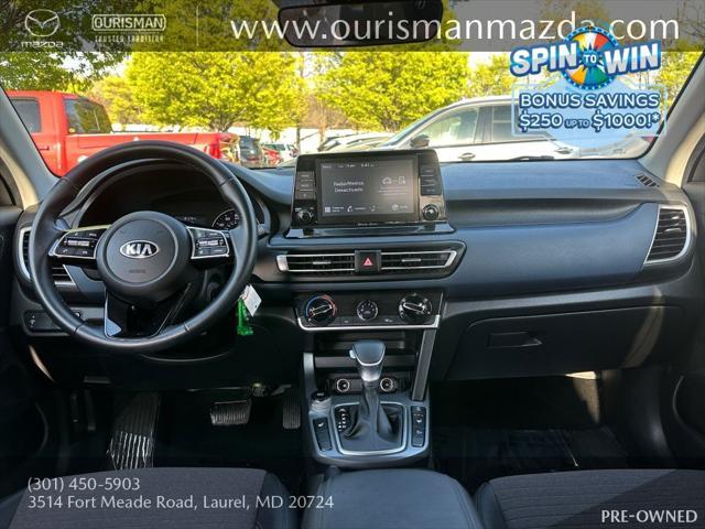 used 2021 Kia Seltos car, priced at $17,844