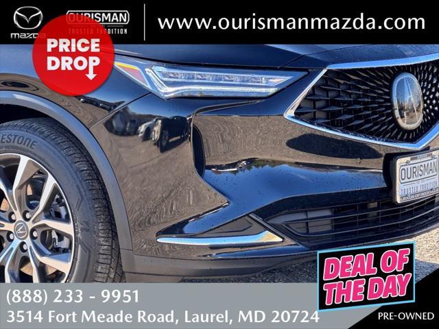 used 2024 Acura MDX car, priced at $44,657