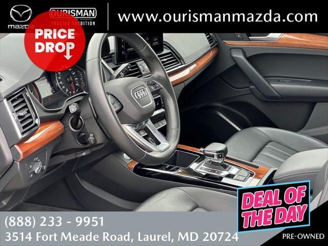 used 2021 Audi Q5 car, priced at $25,949