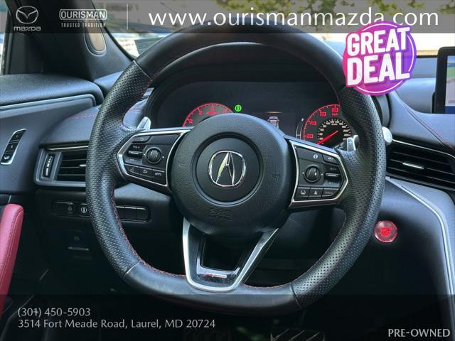 used 2022 Acura TLX car, priced at $34,310