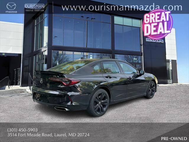 used 2022 Acura TLX car, priced at $34,310
