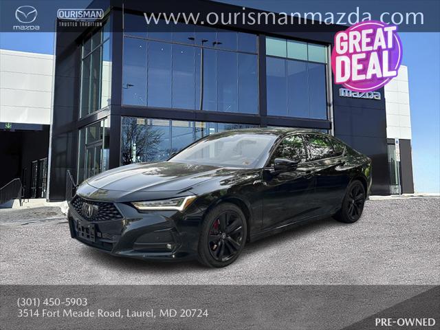 used 2022 Acura TLX car, priced at $34,310