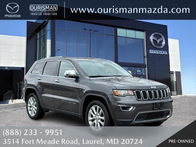 used 2017 Jeep Grand Cherokee car, priced at $17,601