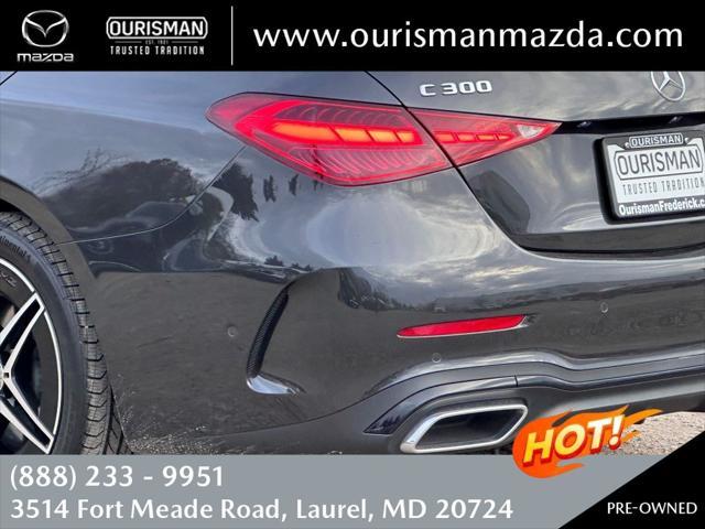 used 2023 Mercedes-Benz C-Class car, priced at $37,898