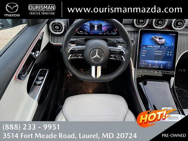 used 2023 Mercedes-Benz C-Class car, priced at $37,898