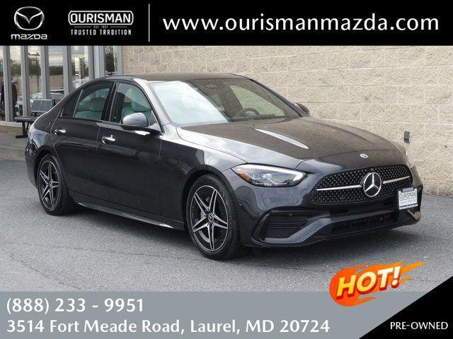 used 2023 Mercedes-Benz C-Class car, priced at $37,898