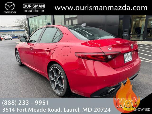 used 2019 Alfa Romeo Giulia car, priced at $20,988