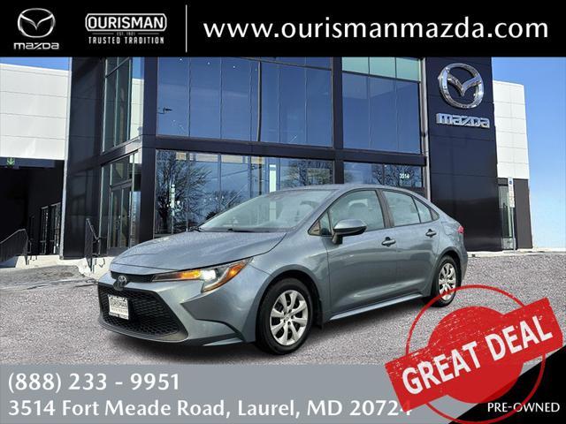 used 2021 Toyota Corolla car, priced at $15,788