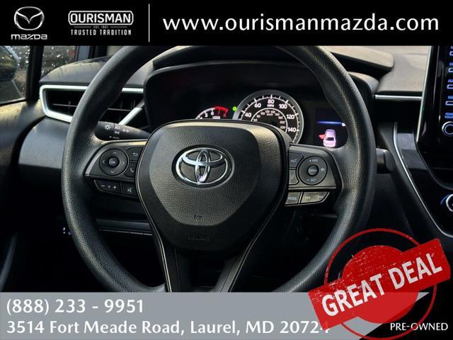 used 2021 Toyota Corolla car, priced at $15,788