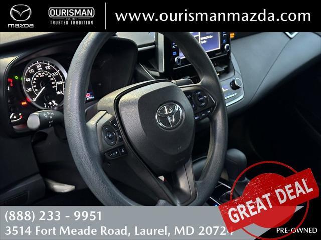 used 2021 Toyota Corolla car, priced at $15,788