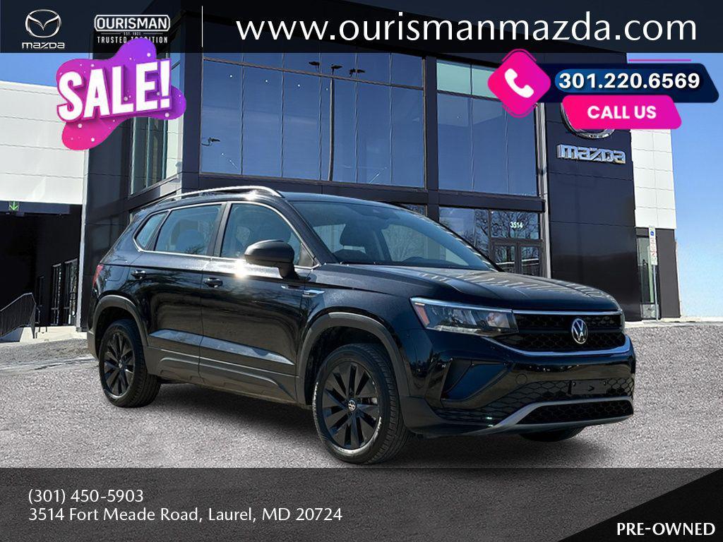 used 2024 Volkswagen Taos car, priced at $17,404