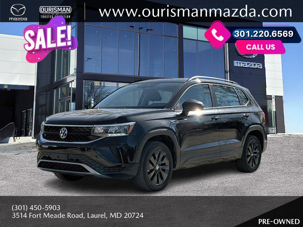 used 2024 Volkswagen Taos car, priced at $17,404