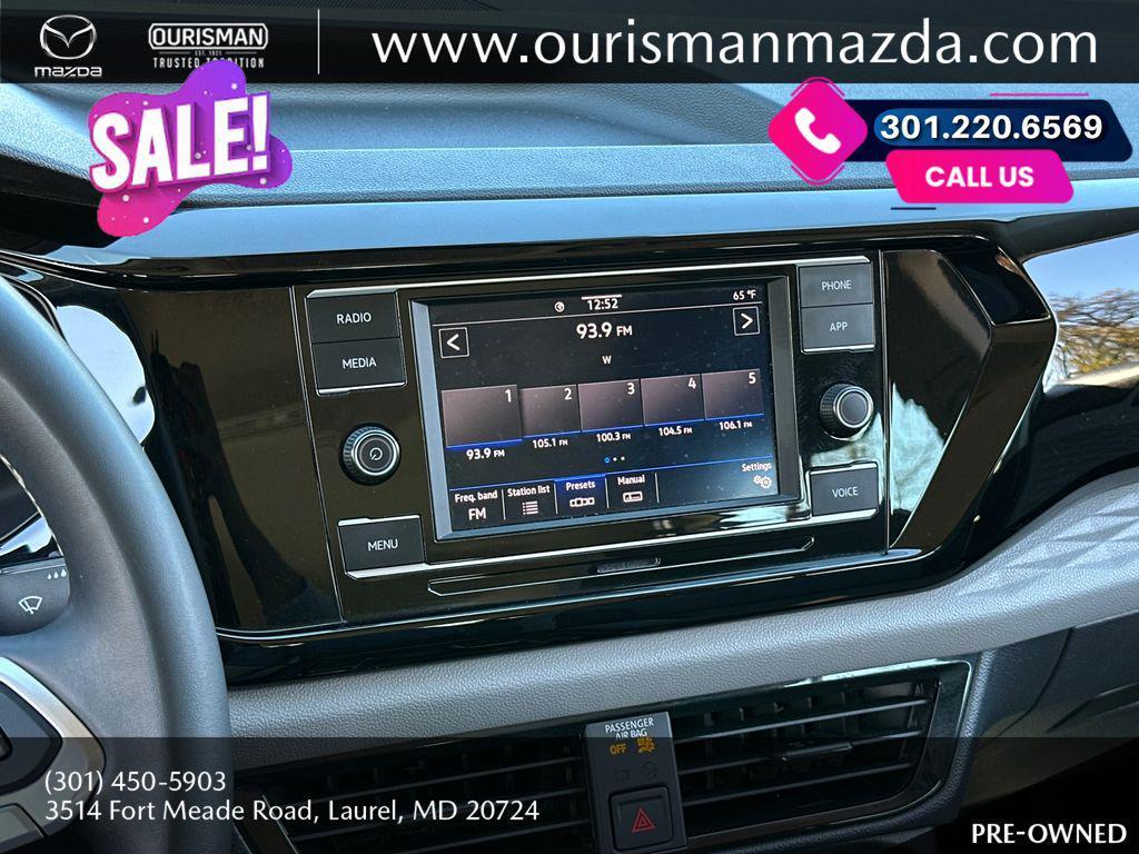 used 2024 Volkswagen Taos car, priced at $17,404
