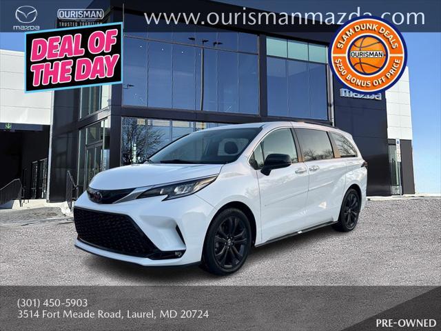 used 2022 Toyota Sienna car, priced at $34,188