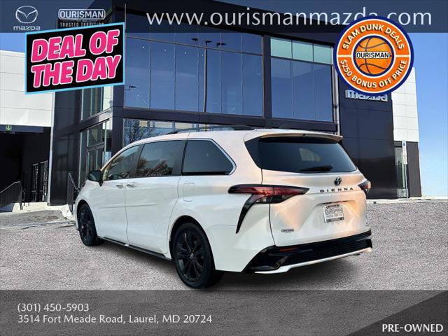 used 2022 Toyota Sienna car, priced at $34,188