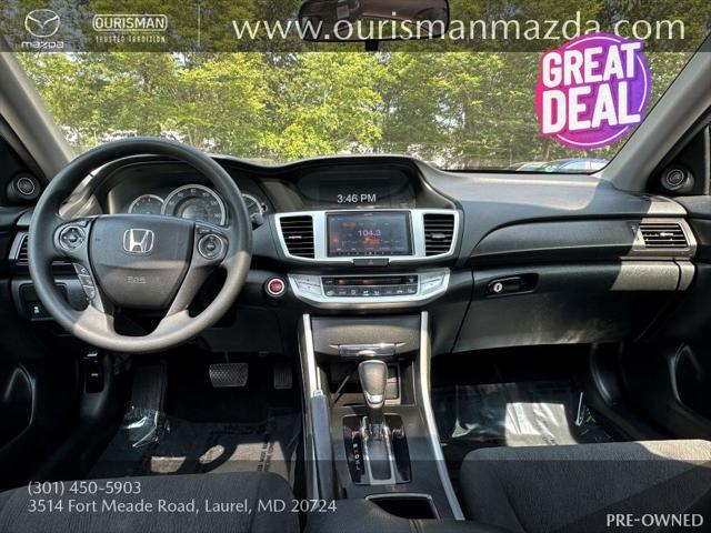 used 2015 Honda Accord car, priced at $12,977