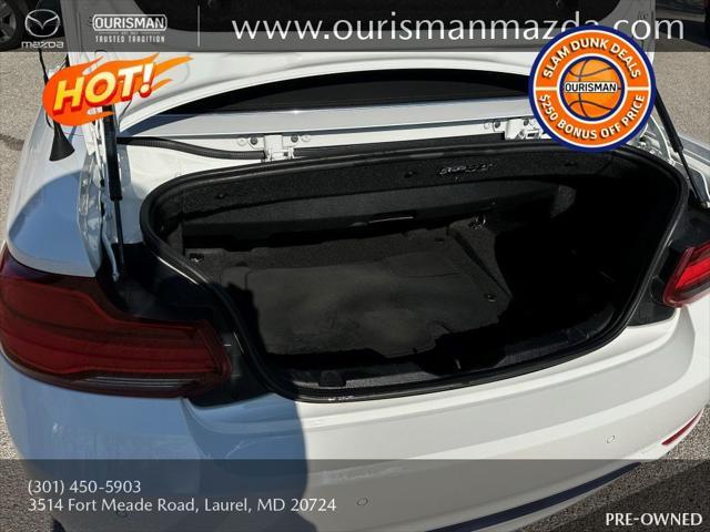 used 2019 BMW 230 car, priced at $23,477