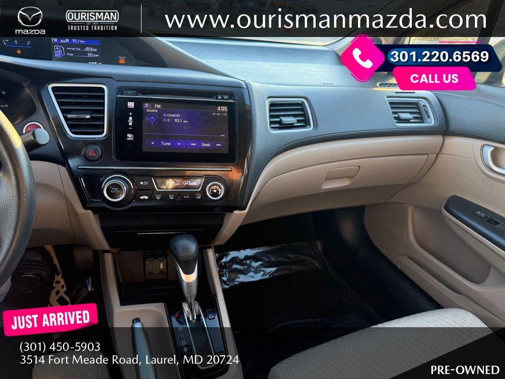 used 2014 Honda Civic car, priced at $11,703