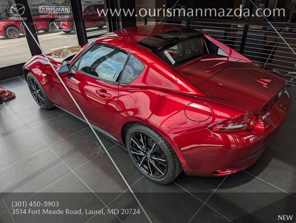 new 2025 Mazda MX-5 Miata RF car, priced at $40,300