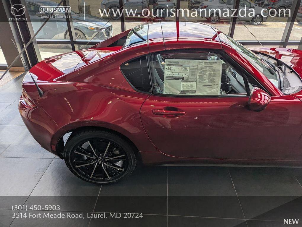 new 2025 Mazda MX-5 Miata RF car, priced at $40,300