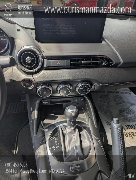 new 2025 Mazda MX-5 Miata RF car, priced at $40,300