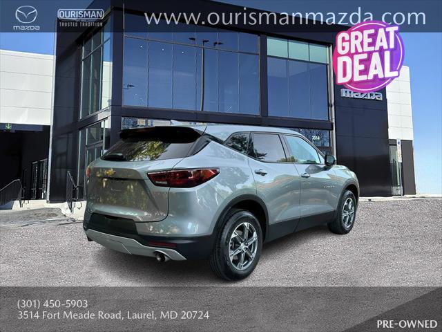 used 2023 Chevrolet Blazer car, priced at $21,900