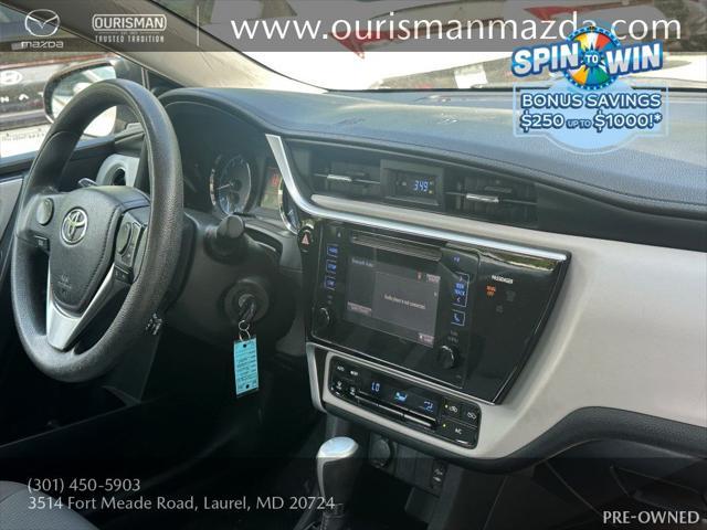 used 2017 Toyota Corolla car, priced at $12,977